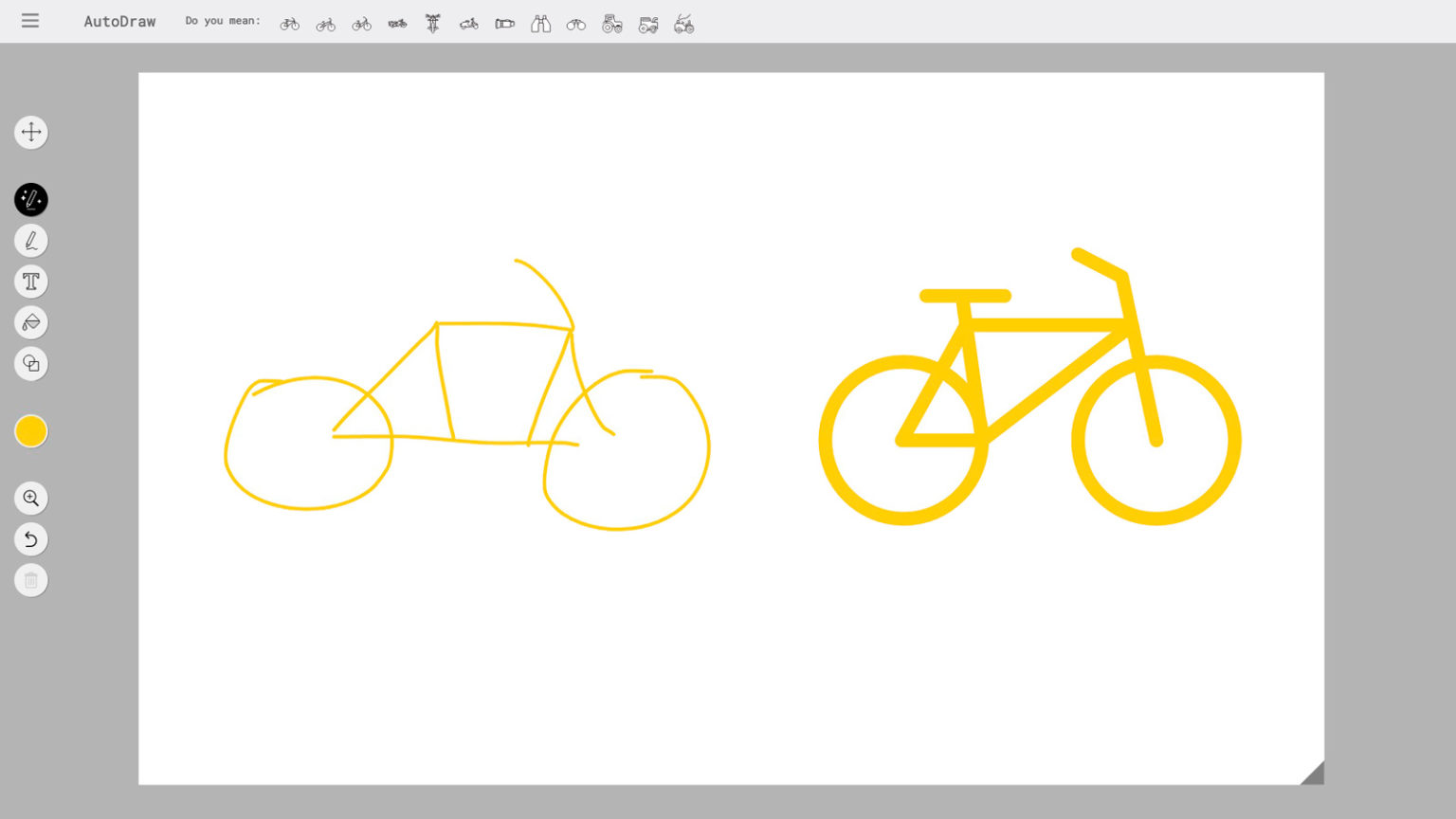 AutoDraw, quand Google dessine pour vous. - Kaligram
