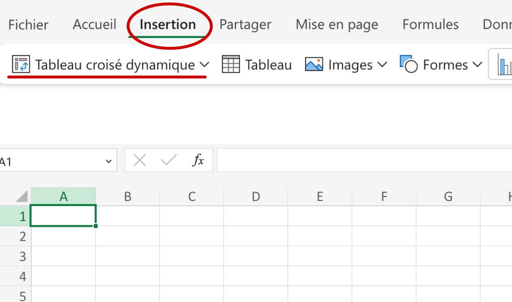 tableau croisé dynamique formation excel online gratuit