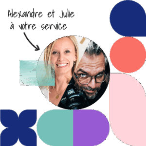 Alexandre et Julie, formateur Kaligram