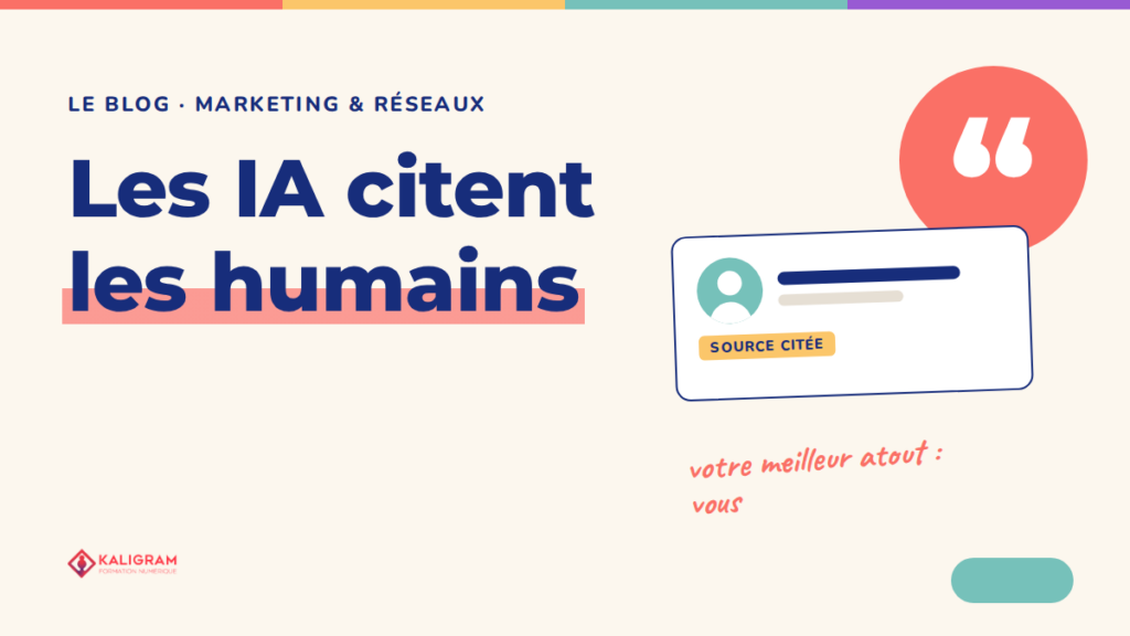 Les IA citent les humains — le blog Kaligram